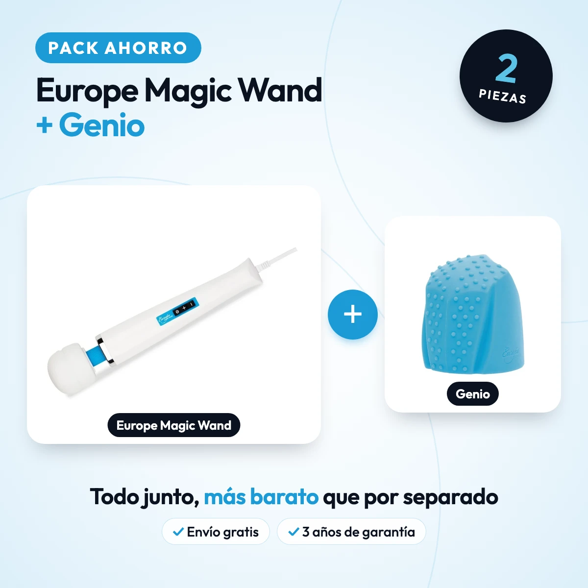 Portada del pack: Pack Europe Magic Wand + Genio