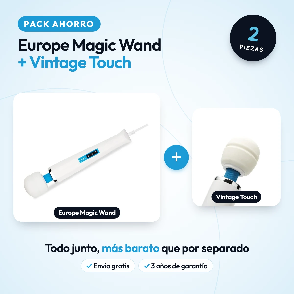 Portada del pack: Pack Europe Magic Wand + Vintage Touch